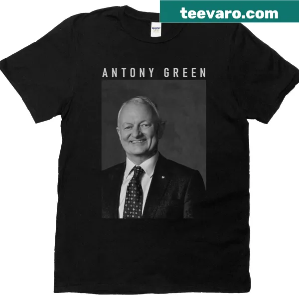 Stylish t-shirt celebrating Antony Green for music and movie fans.