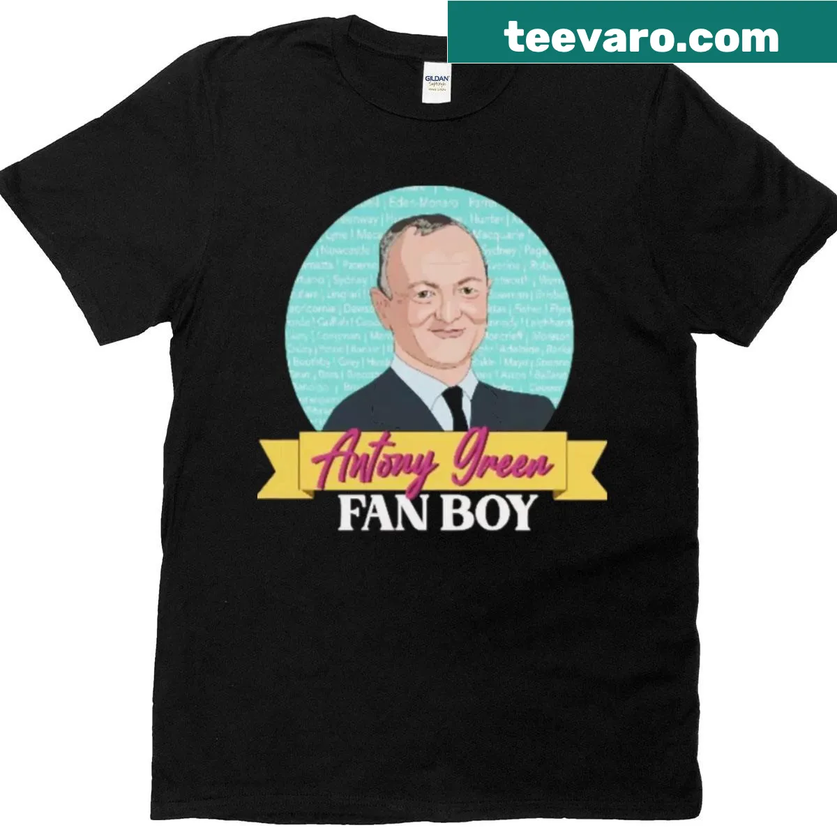 Graphic t-shirt featuring an animal design for fans. — on a men's t-shirt