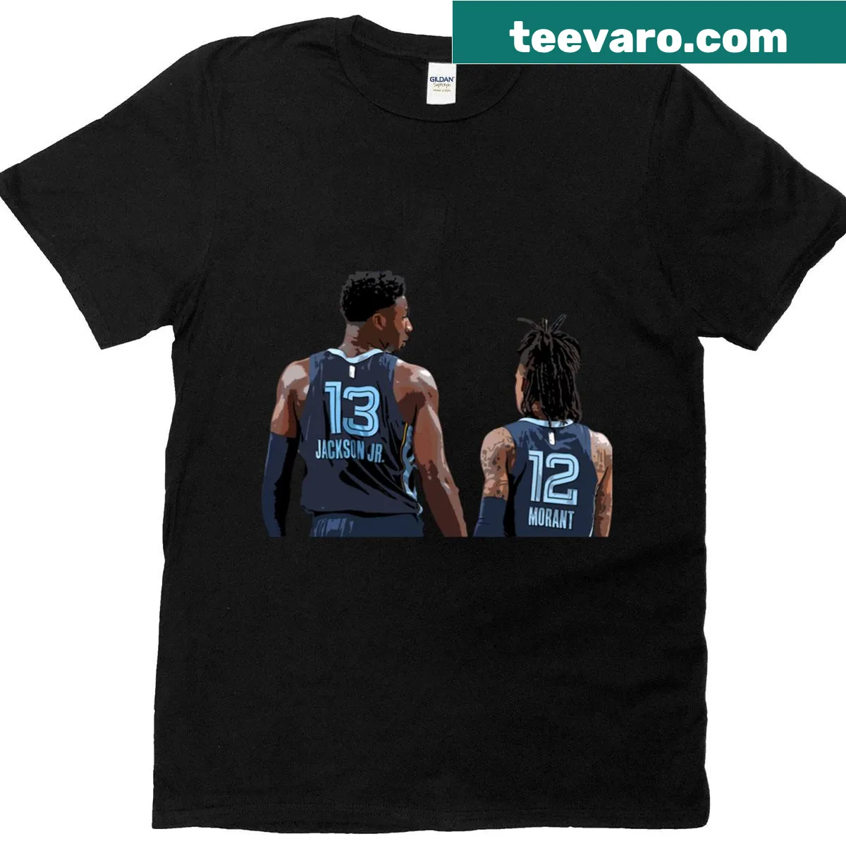 Playful T-shirt celebrating JJJ and JA, designed for kids — on a men's t-shirt