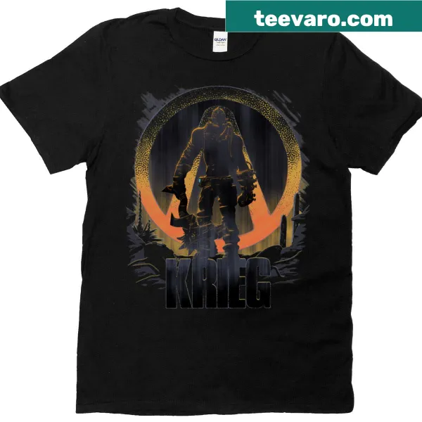 Dynamic T-shirt featuring Krieg from Borderlands 2
