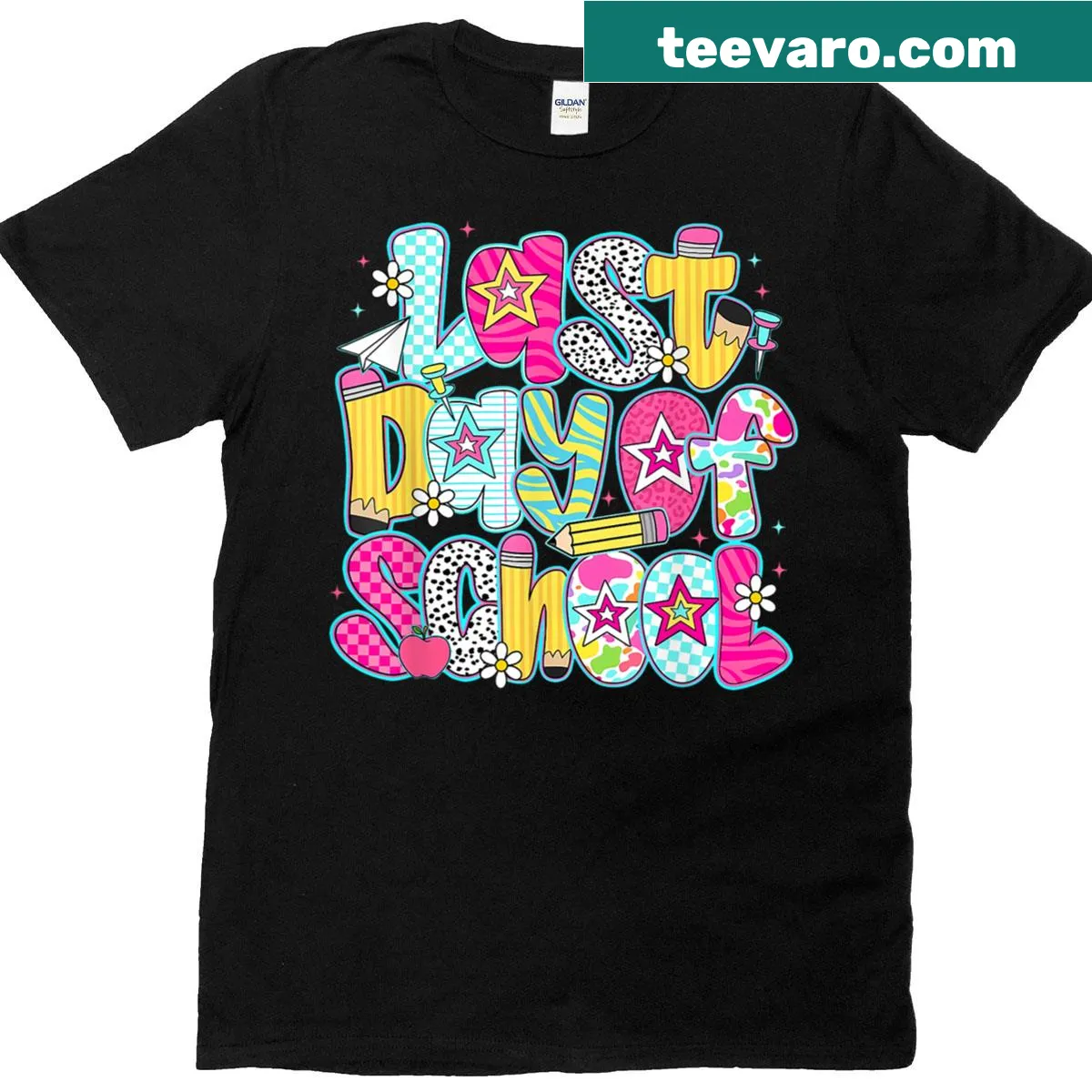 Funny last day of school T-shirt for teachers and students — on a men's t-shirt