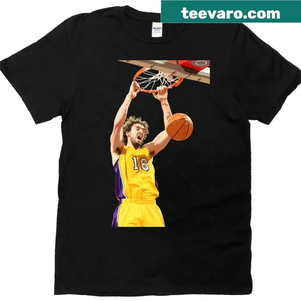 Pau Gasol Oversized T-shirt with bold graphic design
