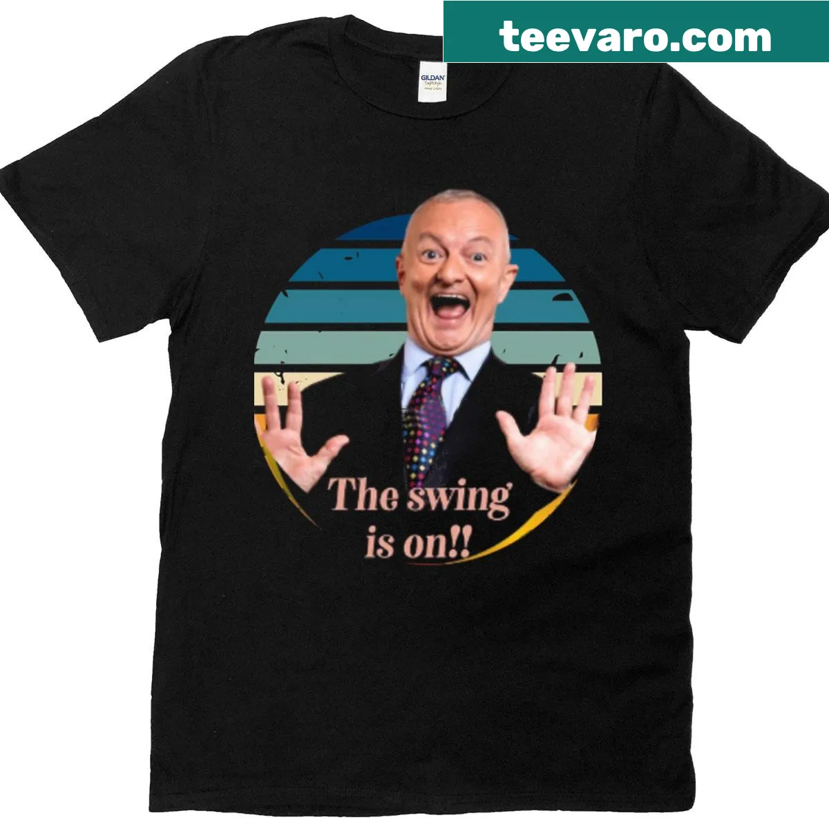 Vintage-style Fansart T-shirt featuring playful text about Light Blue Antony Green — on a men's t-shirt