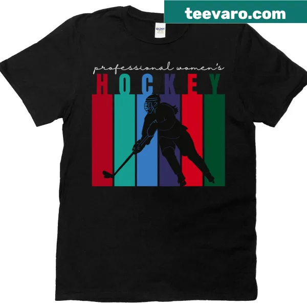 Professional Women's Hockey League logo t-shirt
