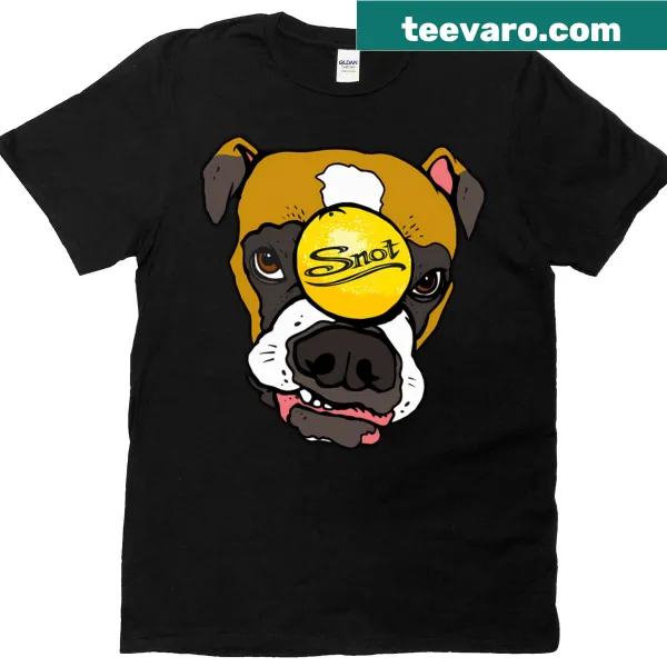 Snot band t-shirt with bold typography