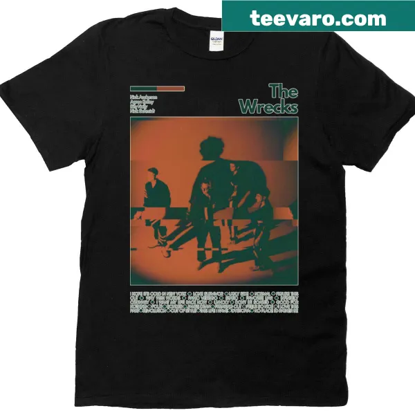 Mid-century modern poster graphic on a creative T-shirt.
