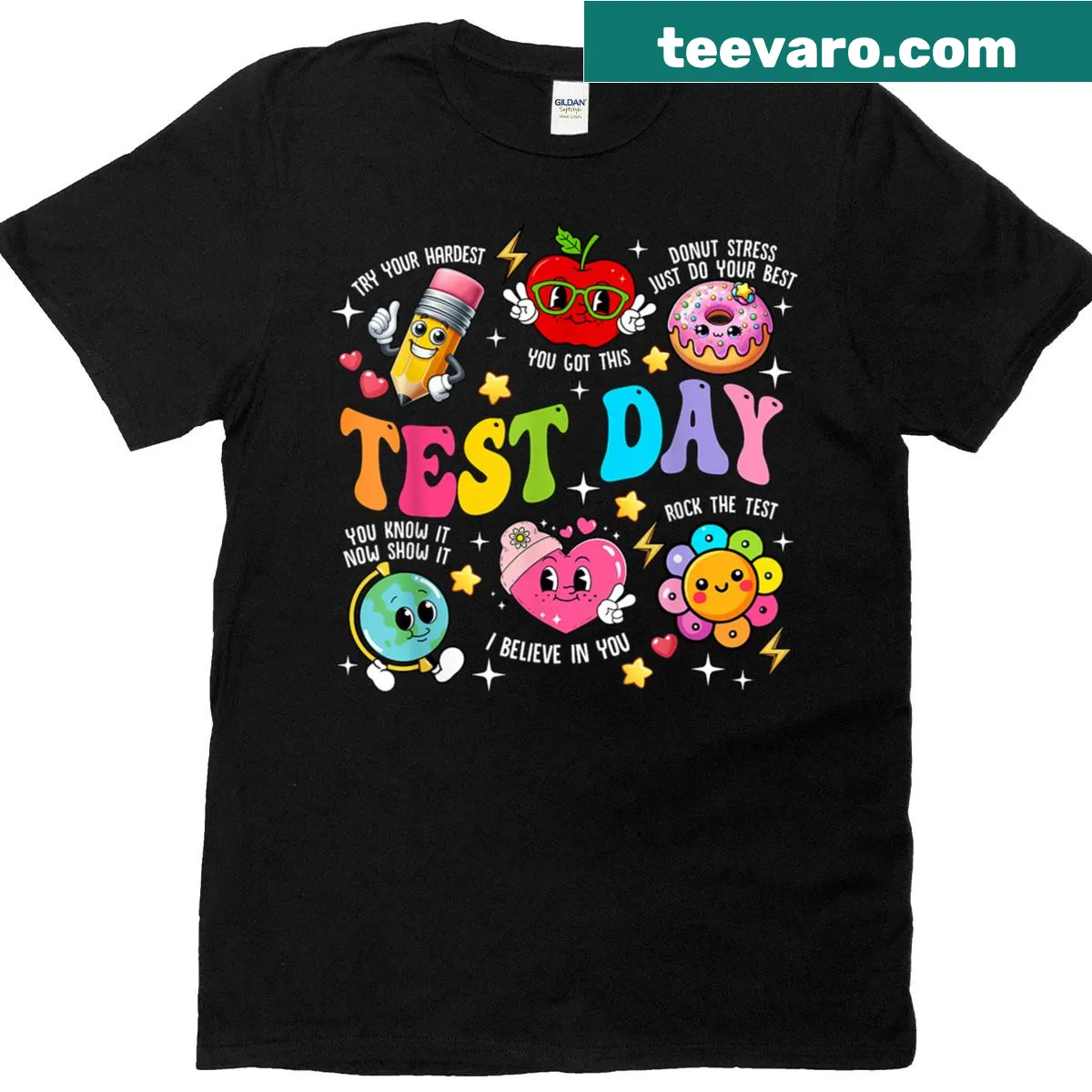 Motivational kawaii T-shirt for students with the phrase 'You Got This' — on a men's t-shirt