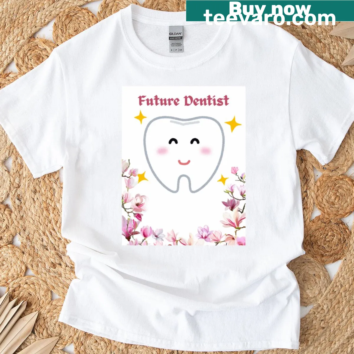 Future Dentist slogan for aspiring female dentists — on a men's t-shirt