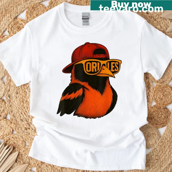 Retro t-shirt with the last name 'Oriole' in bold graphic design
