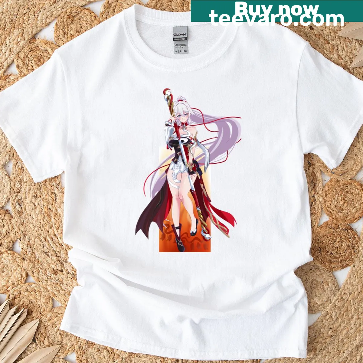 Whimsical graphic T-shirt for Kiana's 5th celebration — on a men's t-shirt