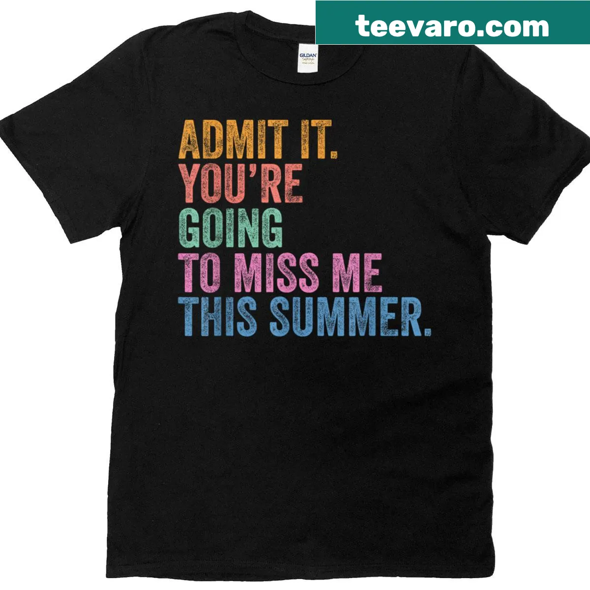 Nostalgic t-shirt for teachers as they celebrate the last day of school — on a men's t-shirt