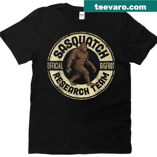 Official Bigfoot Research Team graphic T-shirt