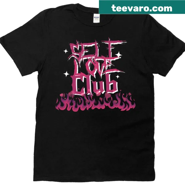 Metalhead themed t-shirt promoting self-love