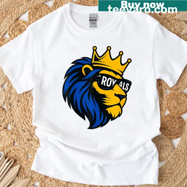 Vintage-style Royals graphic T-shirt celebrating family heritage.