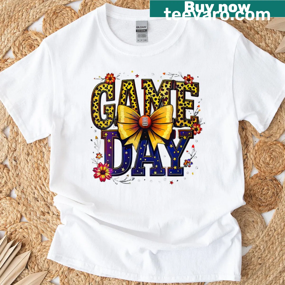 Vintage t-shirt celebrating women football players with graphic design — on a men's t-shirt