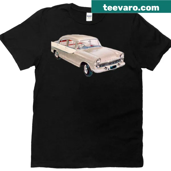 Vintage 1950s Holden Sedan illustration on T-shirt