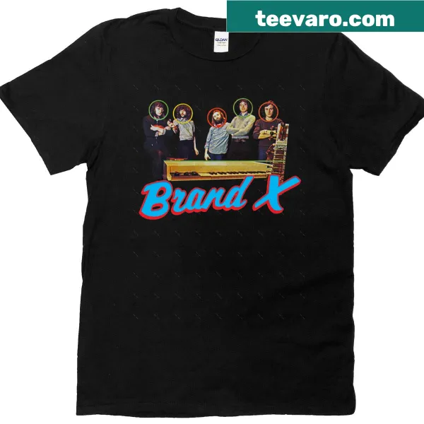 Retro jazz fusion graphic on an oversized T-shirt celebrating the 70s.