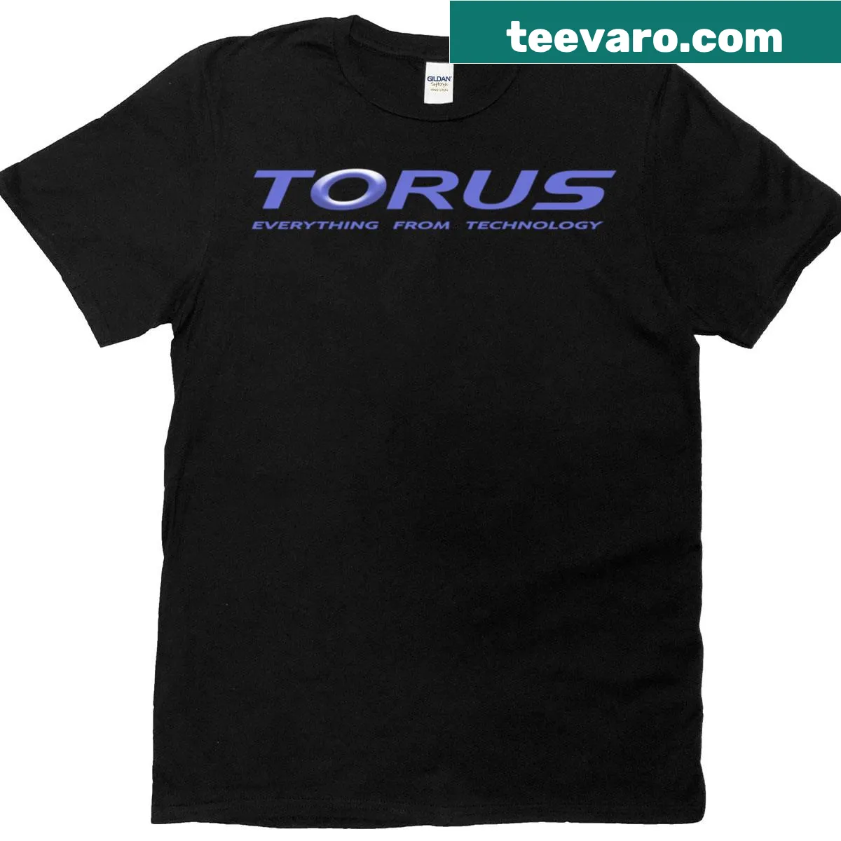 Torus Corporations logo from Armored Core For Answer on a T-shirt. — on a men's t-shirt
