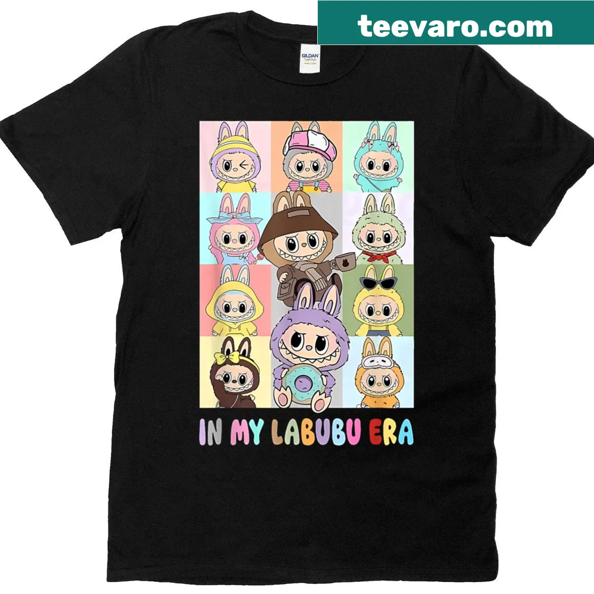 Funny Labubu lover saying graphic t-shirt — on a men's t-shirt
