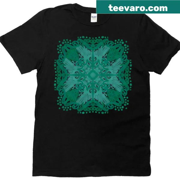 Abstract design on a T-shirt symbolizing life's complexity