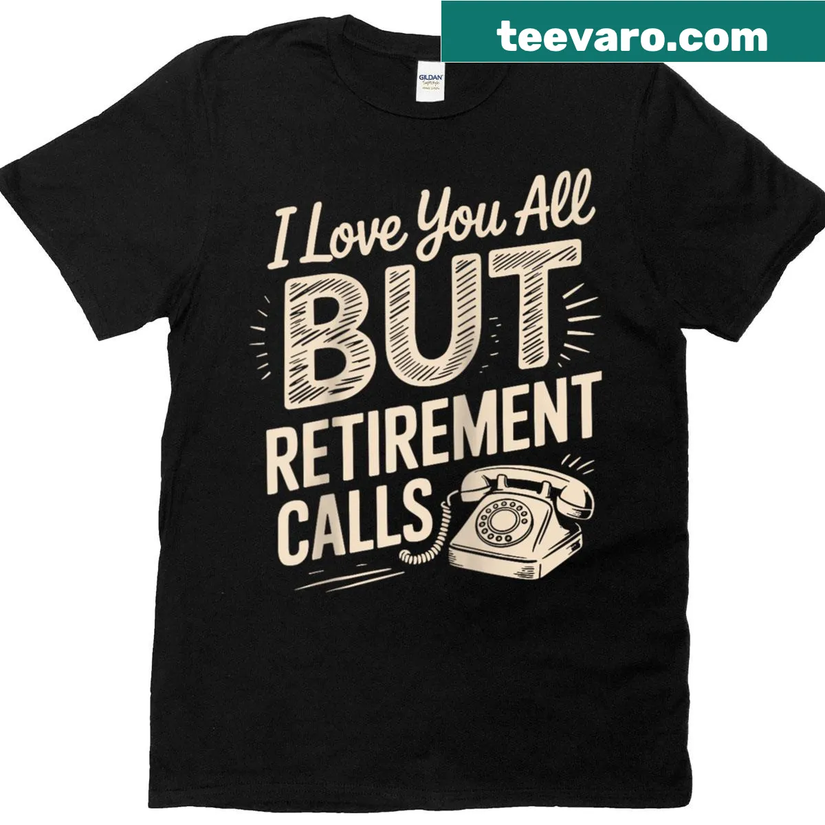 Witty raglan tee for retirement with playful text — on a men's t-shirt
