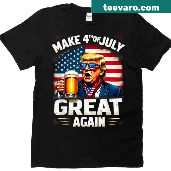 Funny patriotic t-shirt for 4th of July celebrations