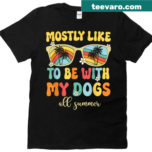 Family summer trip t-shirt with a playful dog-themed slogan