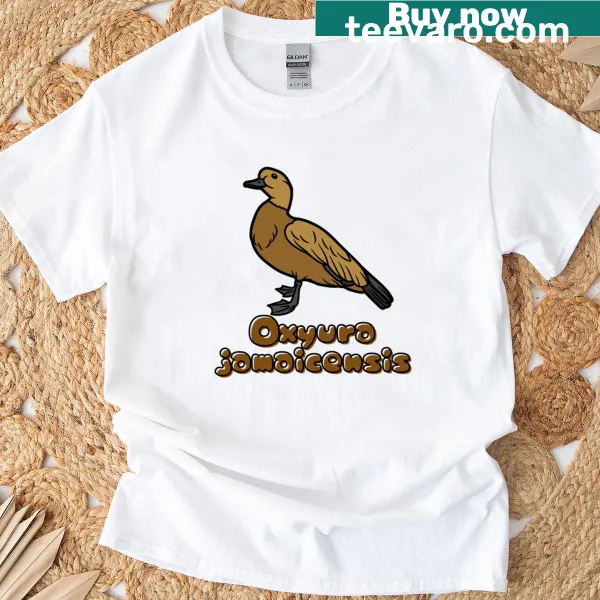 Vintage distressed t-shirt featuring a Ruddy Duck design