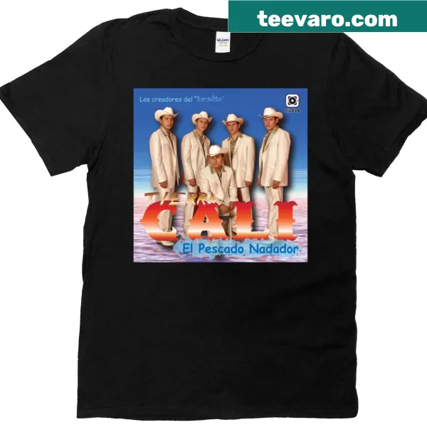 Album artwork design for Tierra Cali's El Pescado Nadador T-shirt