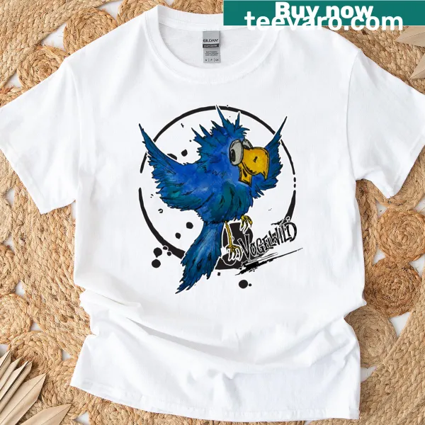 Charming illustration of birds on a cute t-shirt design