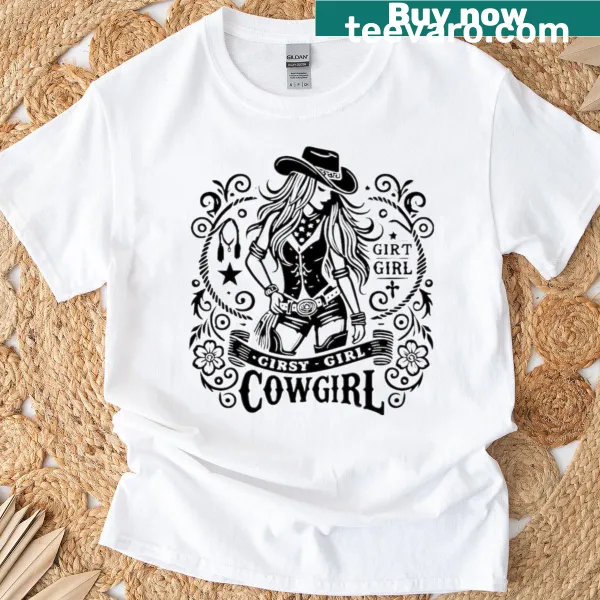 Bold graphic of Cowboy Carter on T-shirt