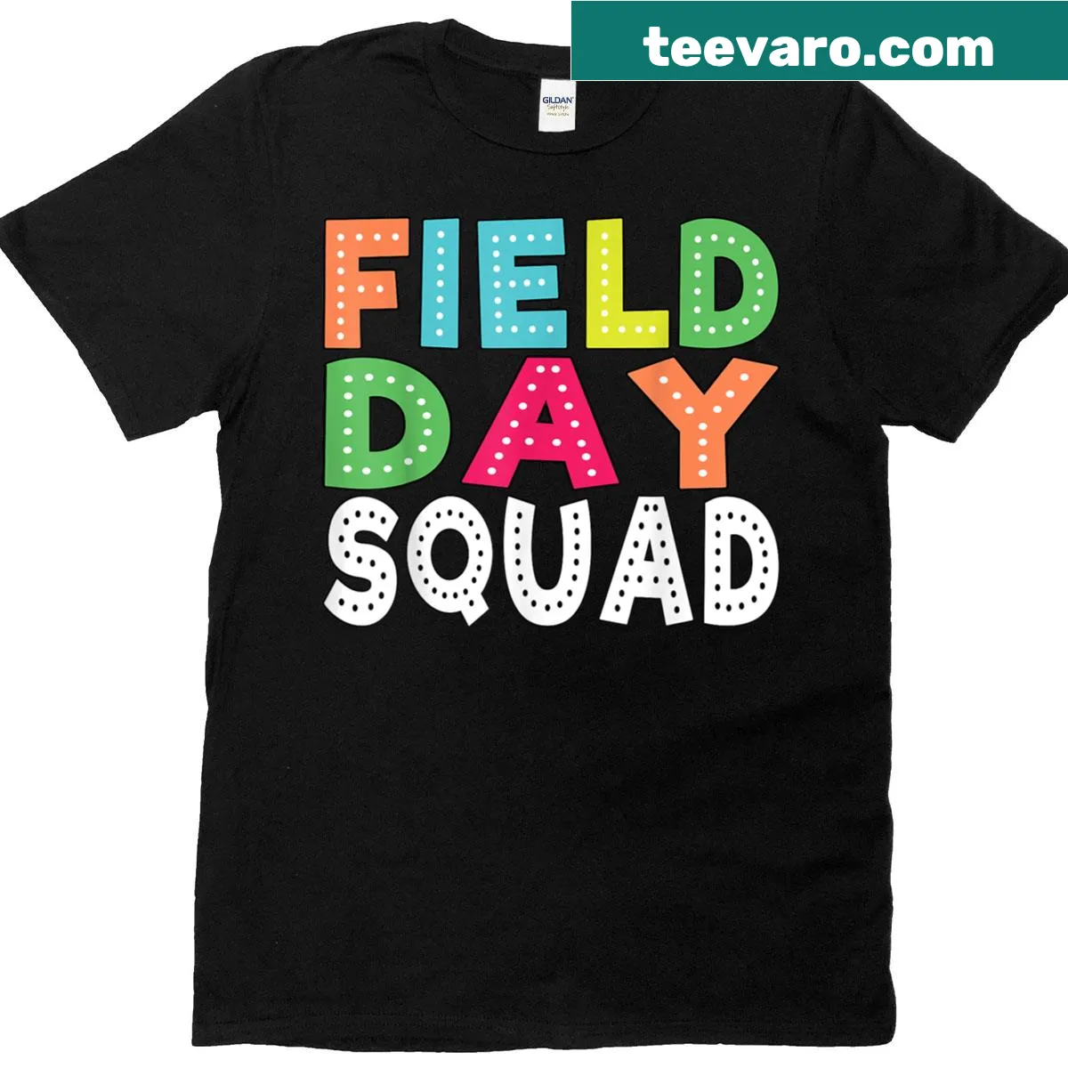 Outdoor field day games T-shirt for kids and teacher — on a men's t-shirt