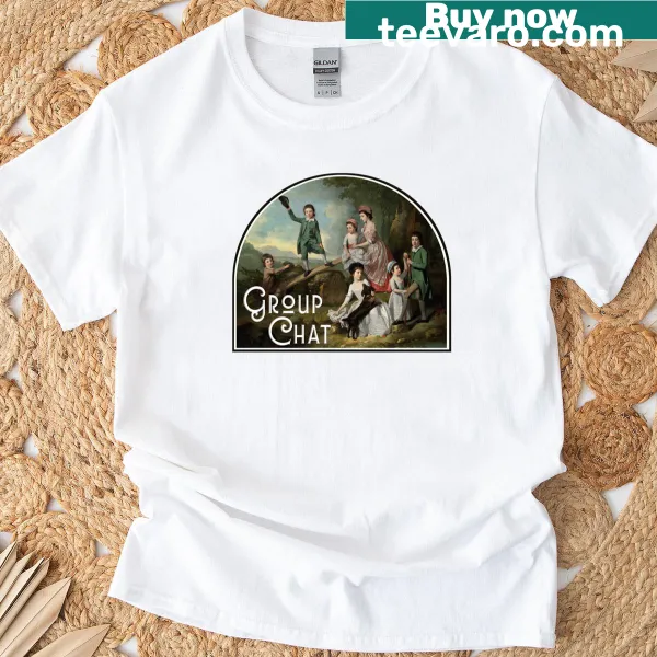Art history themed graphic t-shirt with painting design