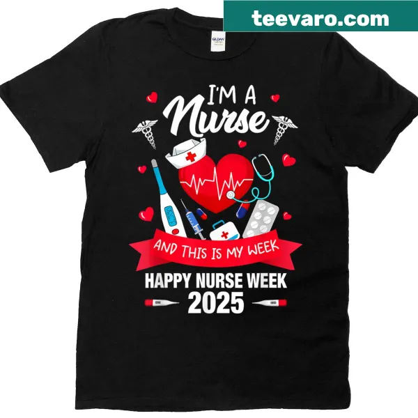 T-shirt for National Nurses Week 2025 with heartfelt message