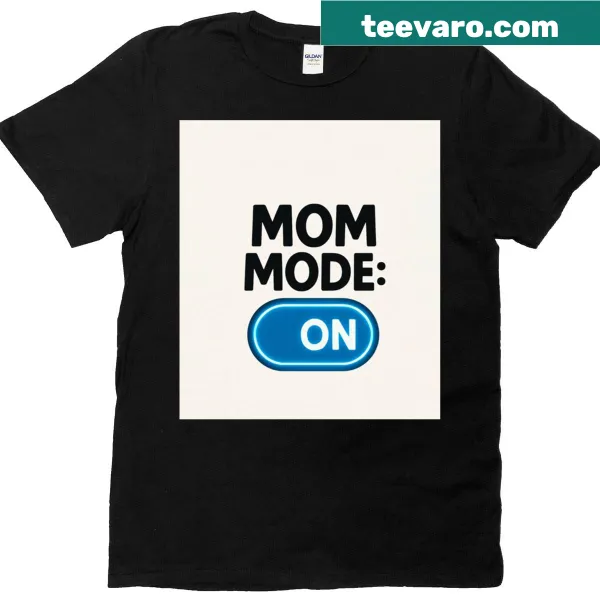 Funny Mommodegraphic t-shirt with playful typography