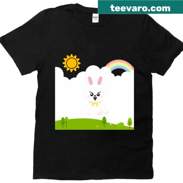 Oversized T-shirt featuring Leebit character from Teru Teru Bozu