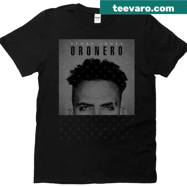 Oro Nero album artwork T-shirt by Vegas Jones