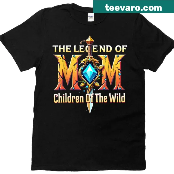 Illustration of adventurous mom design for Mothers Day