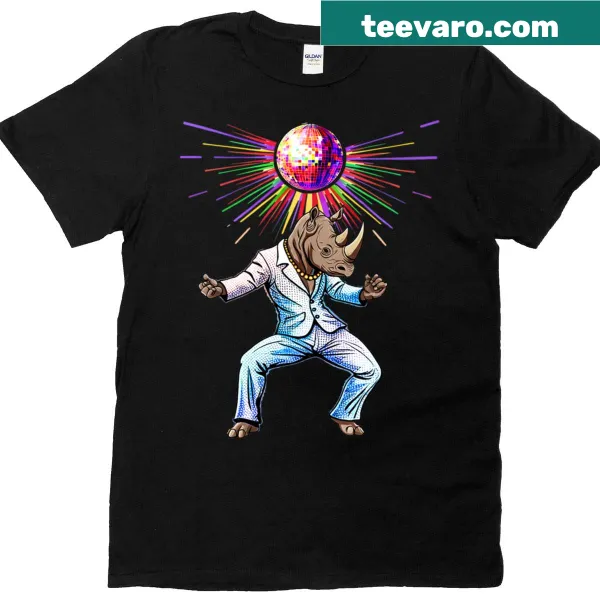 Playful t-shirt featuring a fun dancing graphic
