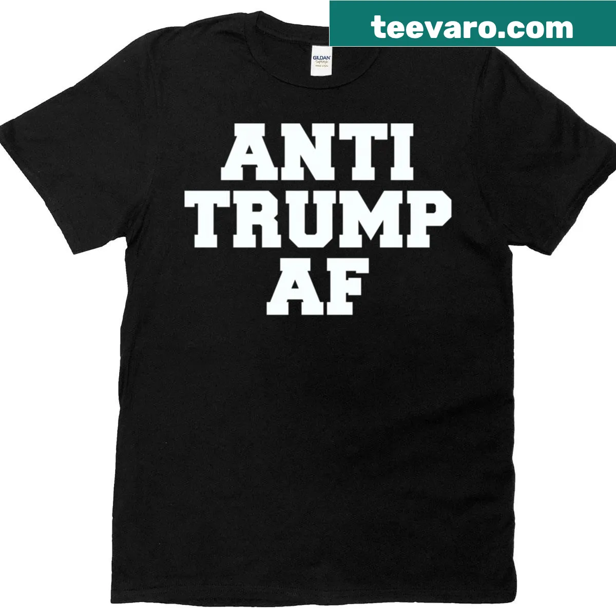 Sarcastic Anti Trump T-shirt with bold graphics and text — on a men's t-shirt