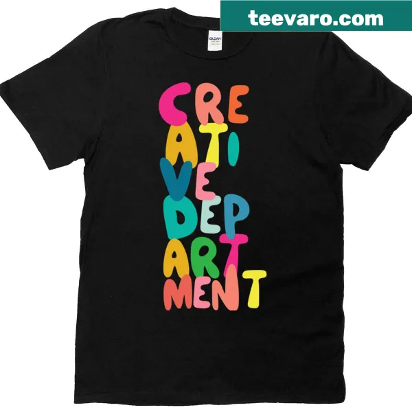 Bold retro typography graphic t-shirt for creative expression