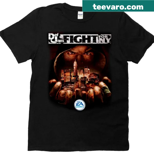 Def Jam Fight for NY retro gaming T-shirt with logo graphic