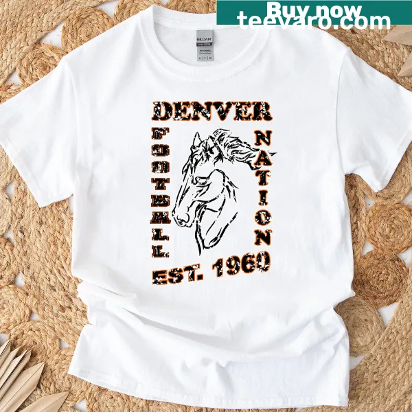 Graphic design representing Denver Football Nation.