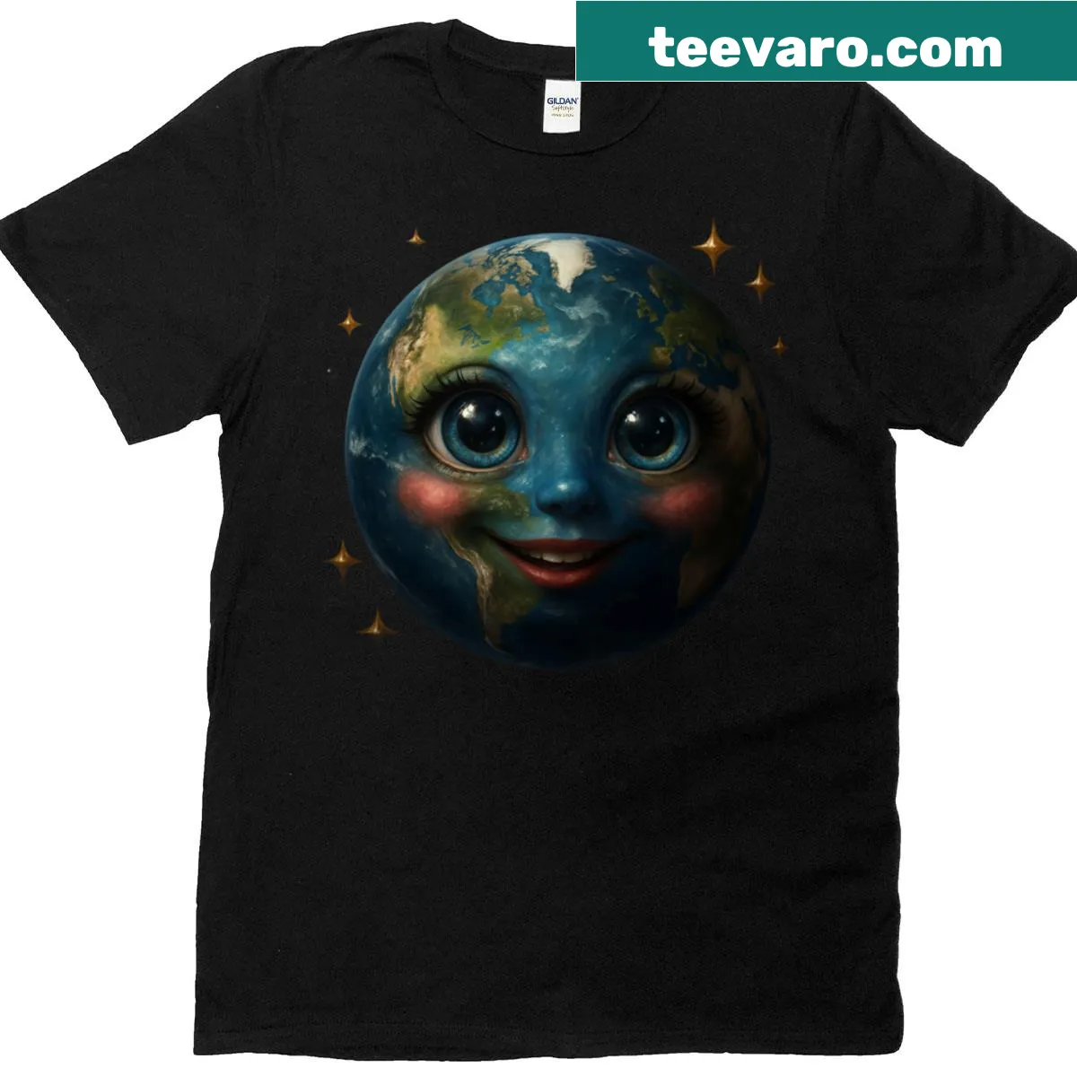 Oversized t-shirt with a minimalistic design — on a men's t-shirt