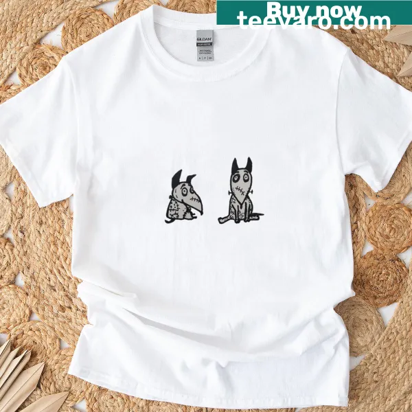 Nostalgic cartoon T-shirt featuring Frankenweenies characters