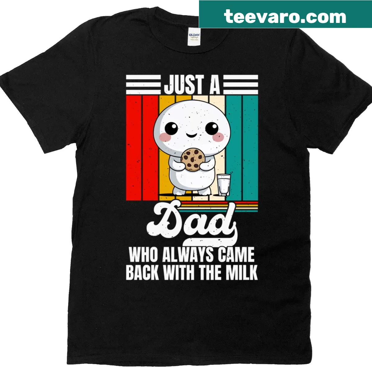 Cute Mother’s Day t-shirt with floral design and greeting text — on a men's t-shirt