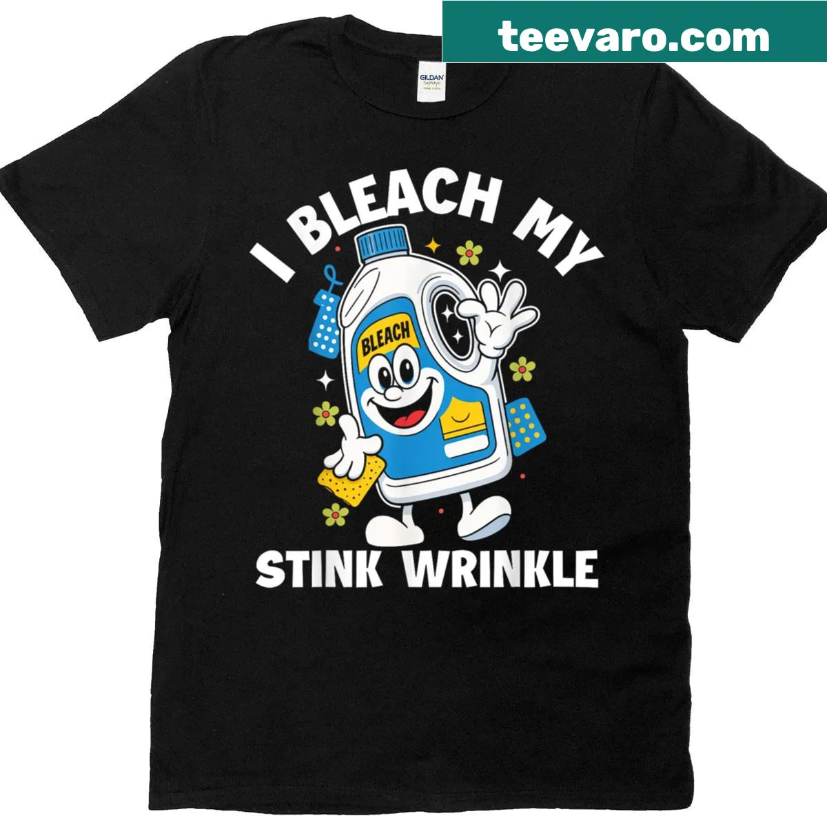 Sarcastic T-shirt with humorous text about self-acceptance — on a men's t-shirt