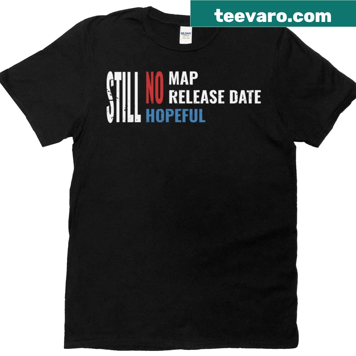 Open world game fan shirt with motivational typography — on a men's t-shirt