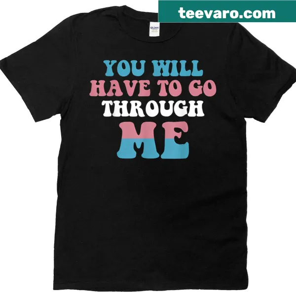 Trans Pride flag graphic tee