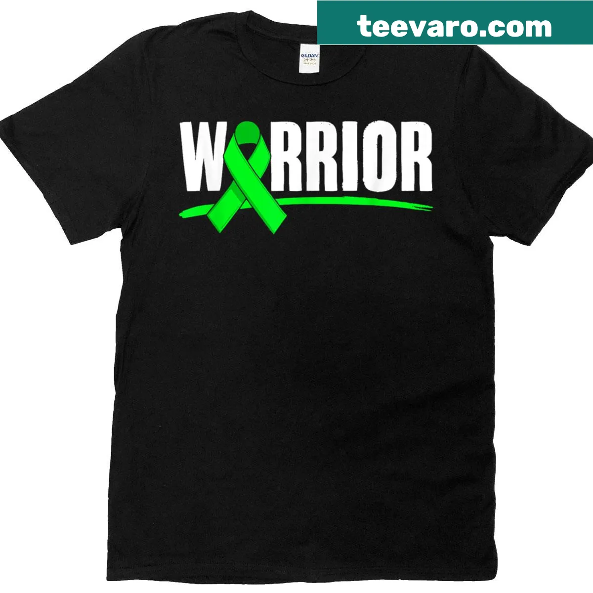 Mental health awareness T-shirt with a bold inspirational message. — on a men's t-shirt